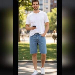 LEVI'S 505 Denim Jean Shorts